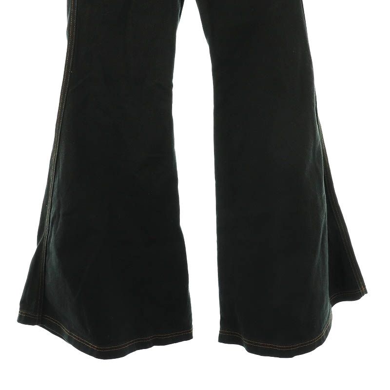PAMEO POSE パメオポーズ Twisted Pants 黒 フレアパンツ パメオポーズ PAMEO POSE Psychedelic Pants Black フレアパンツ