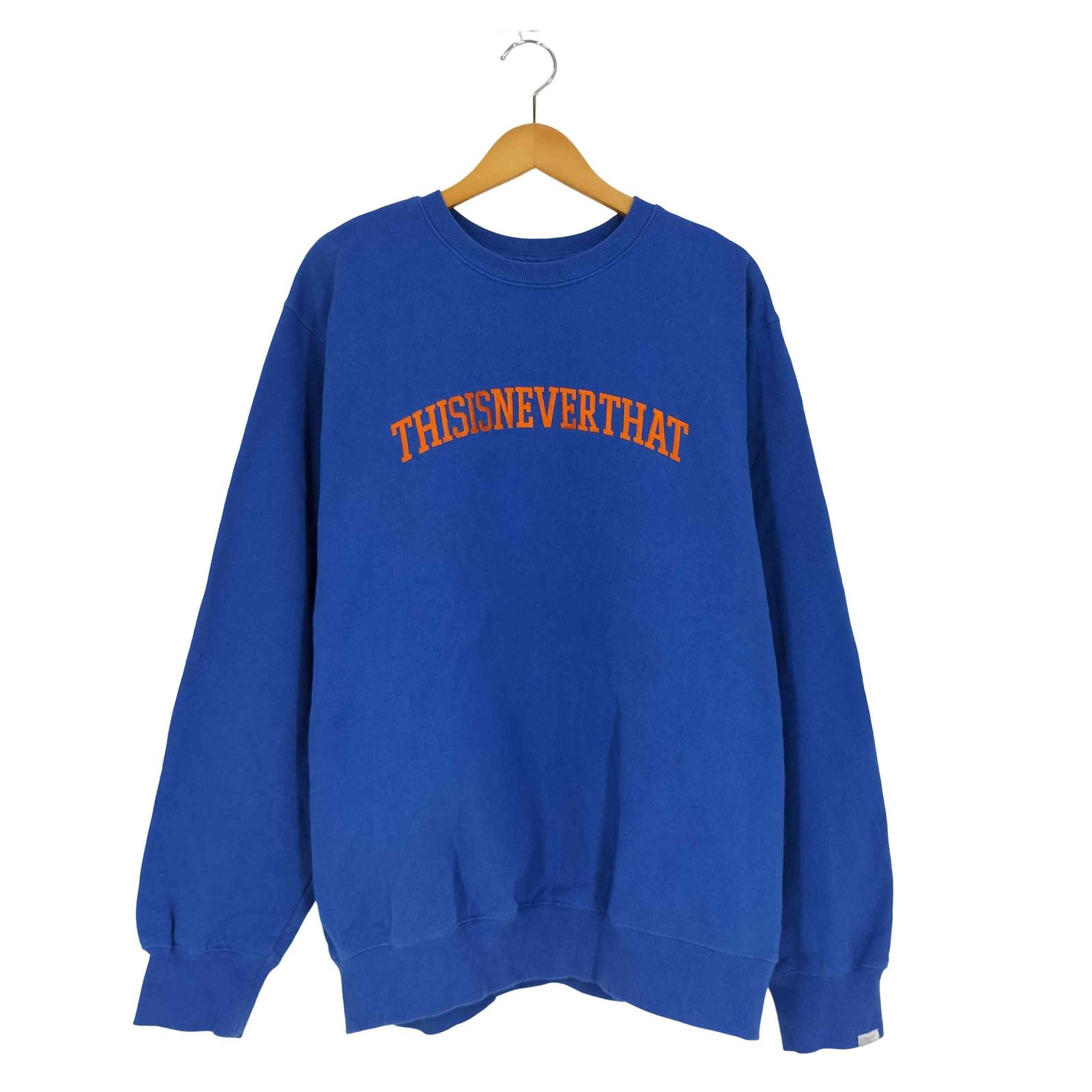 ディスイズネバーザット thisisneverthat ARCH-LOGO CREWNECK
