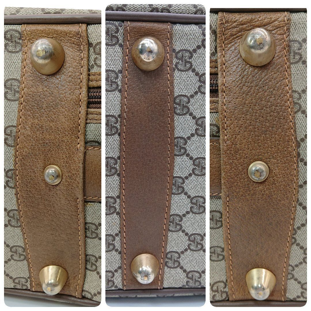 GUCCI グッチ トランクケース 幅80cm PVCトラベル バッグ