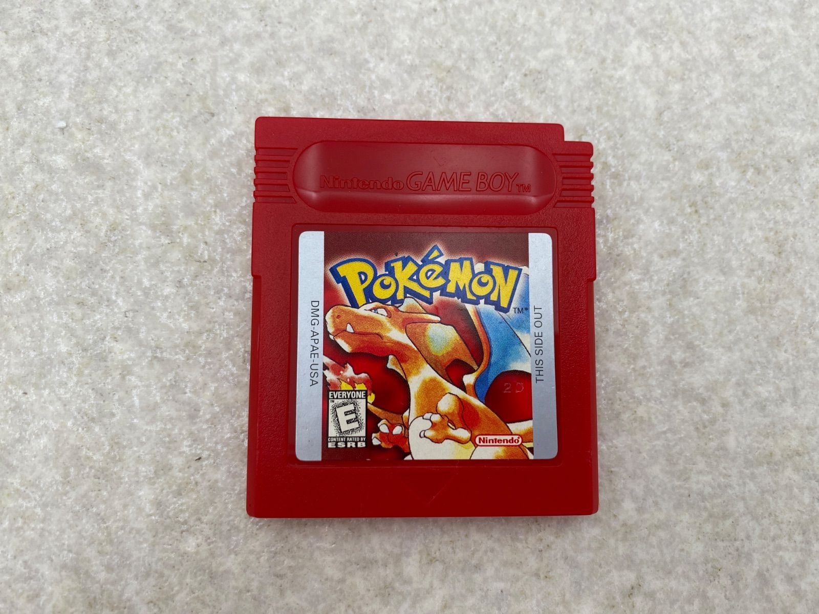 ポケットモンスター赤 動作品 RED 海外版 ゲームボーイ ソフトのみ