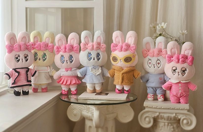 エスターバニー ~ OOTD曜日別コーディ ~ 全7種 ぬいぐるみ 40cm 韓国