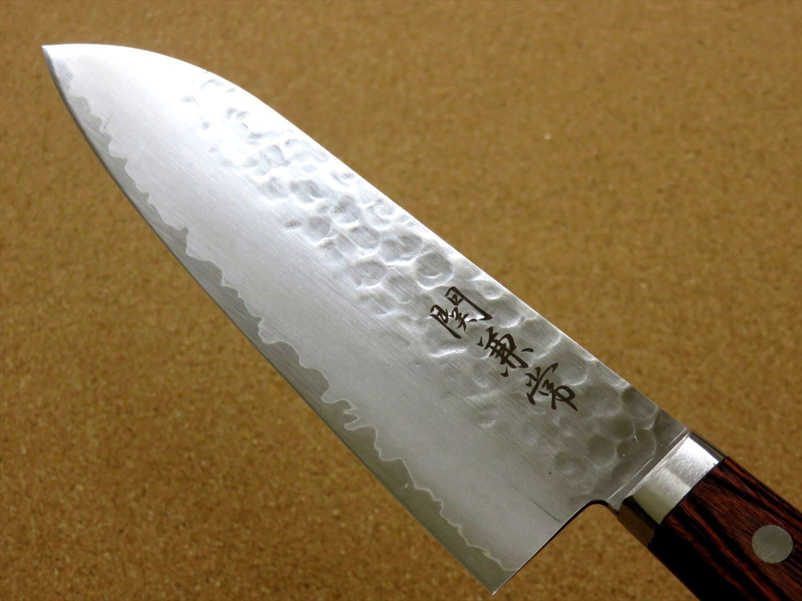 関の刃物 三徳包丁 16.5cm (165mm) 関兼常 V金1号 VG-1 槌目鍛造