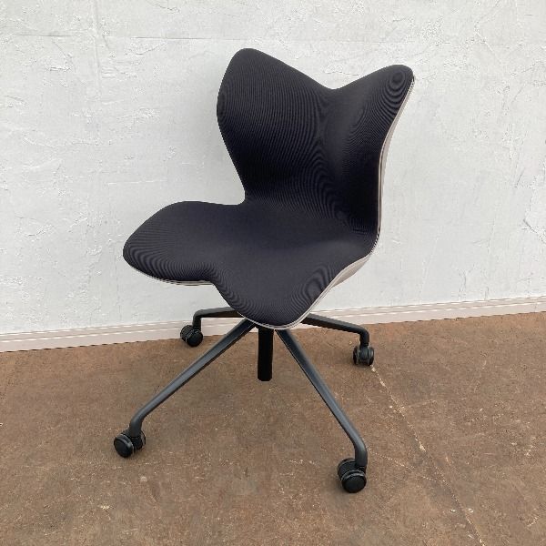 美品】 株式会社MTG ダイニングチェア Style Chair PM ブラック 