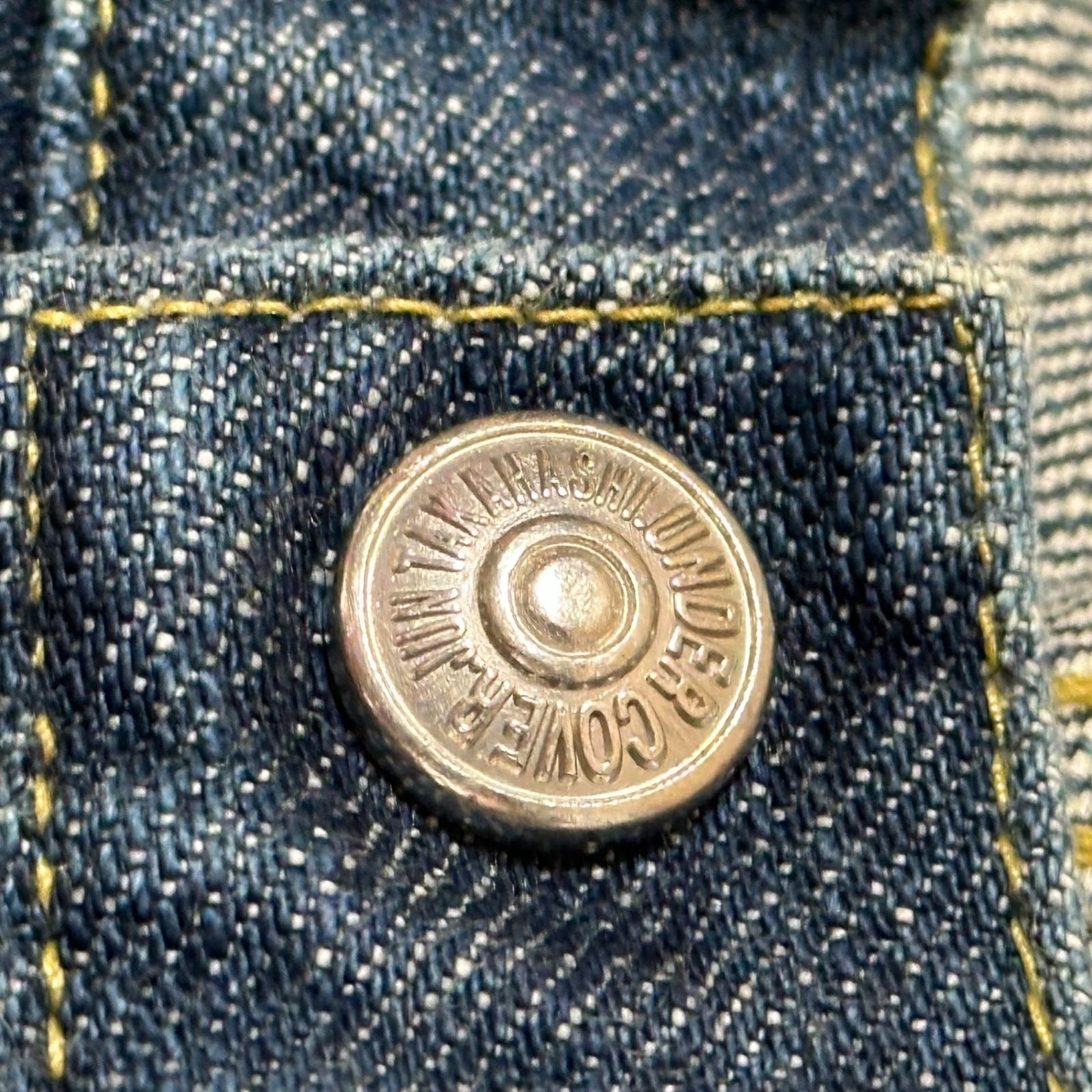UNDERCOVER(アンダーカバー) 01AW DAVF Period Patchwork Denim Cargo 