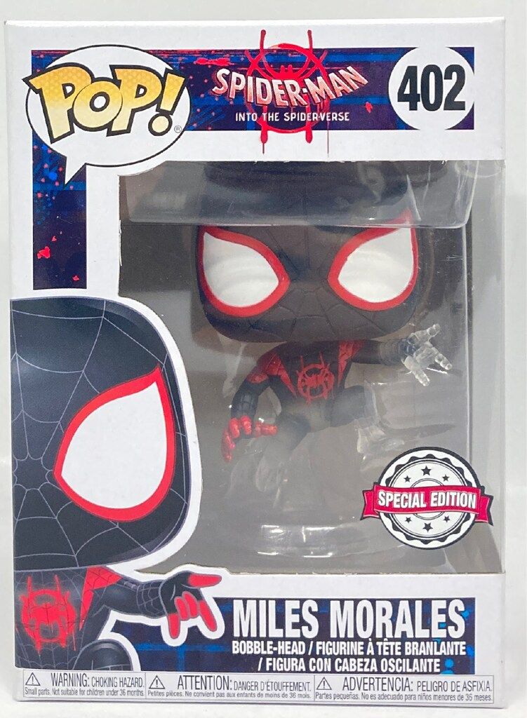 FUNKO POP! MILES MORALES (SPECIAL EDITION) 402 - メルカリ