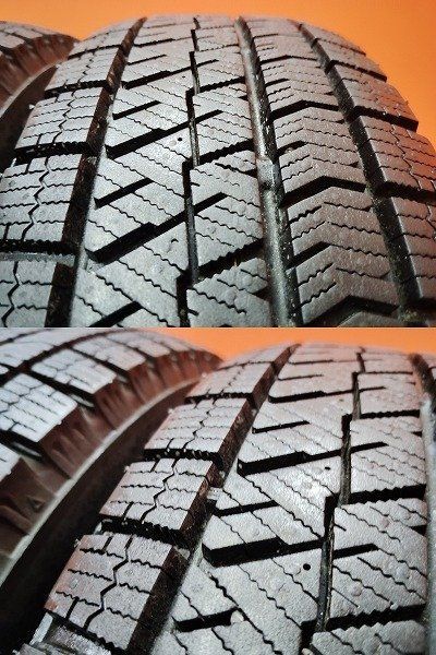 165/70R14 送料込み 4本 BLIZZAK VRX3 バリ溝 ブリヂストン BLIZZAK