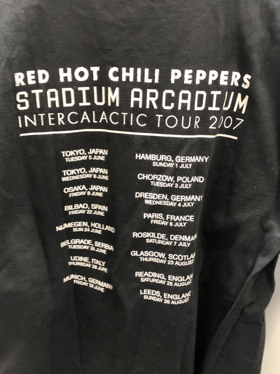 独特な HOT RED レア 希少 CHILI ビンテージ レッチリ Tシャツ 2007 ...