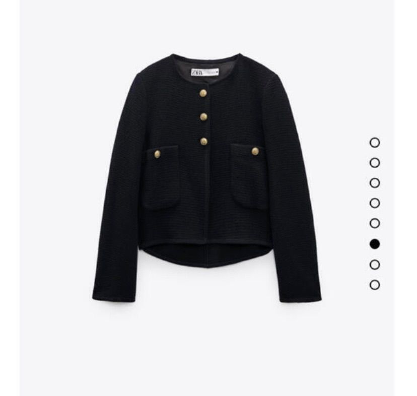 ZARA メタルボタンジャケット | munchercruncher.com