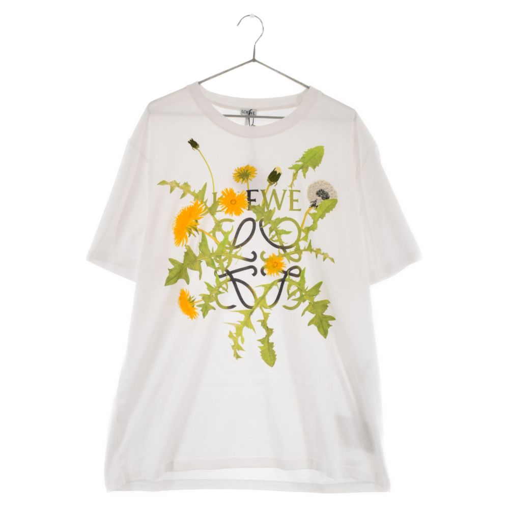 LOEWE (ロエベ) 22AW ANAGRAM FLOWERS T-SHIRT アナグラム フラワー