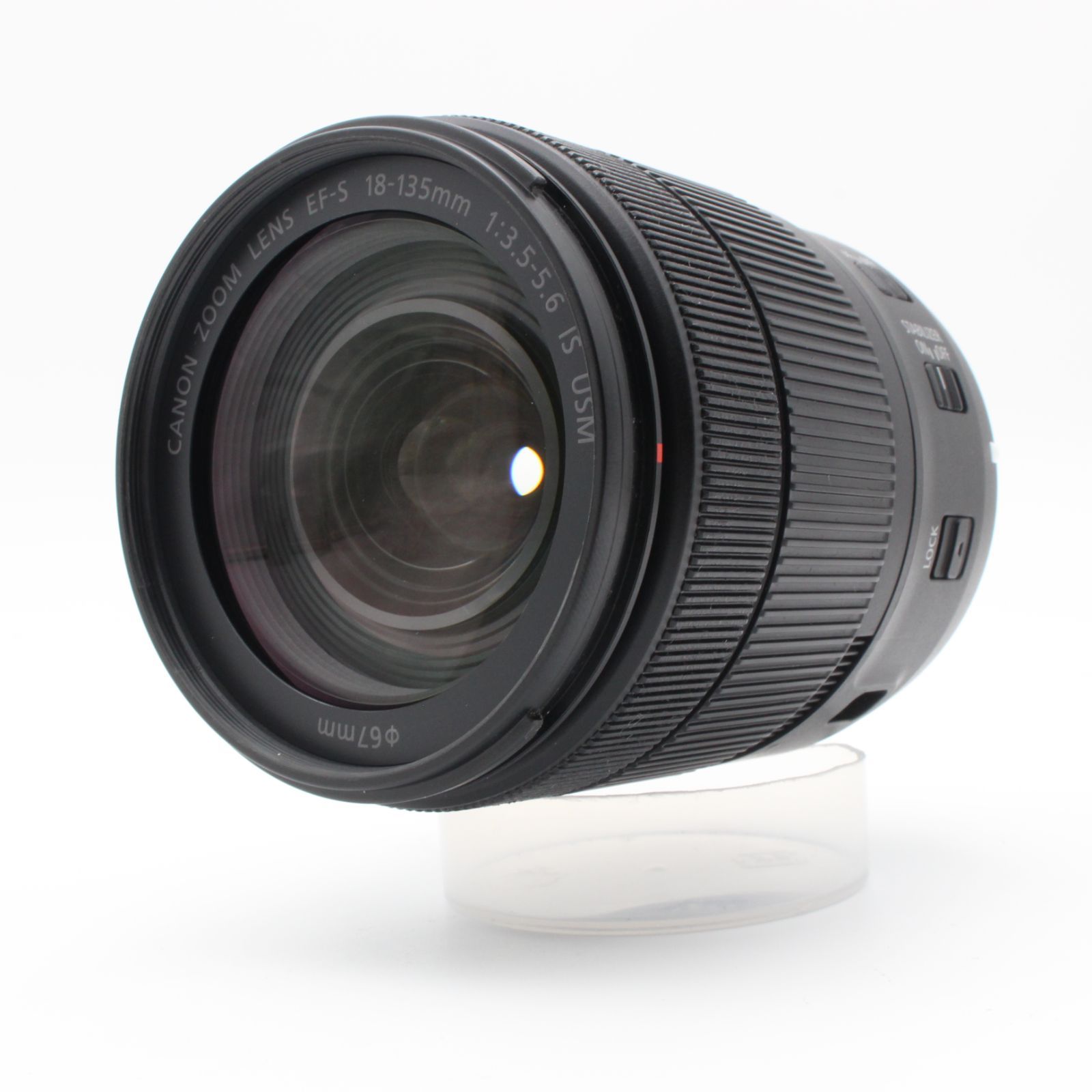 Canon キヤノン EF S 18 135 mm f 3 5 6 IS USM キャノン フード 付き 89019