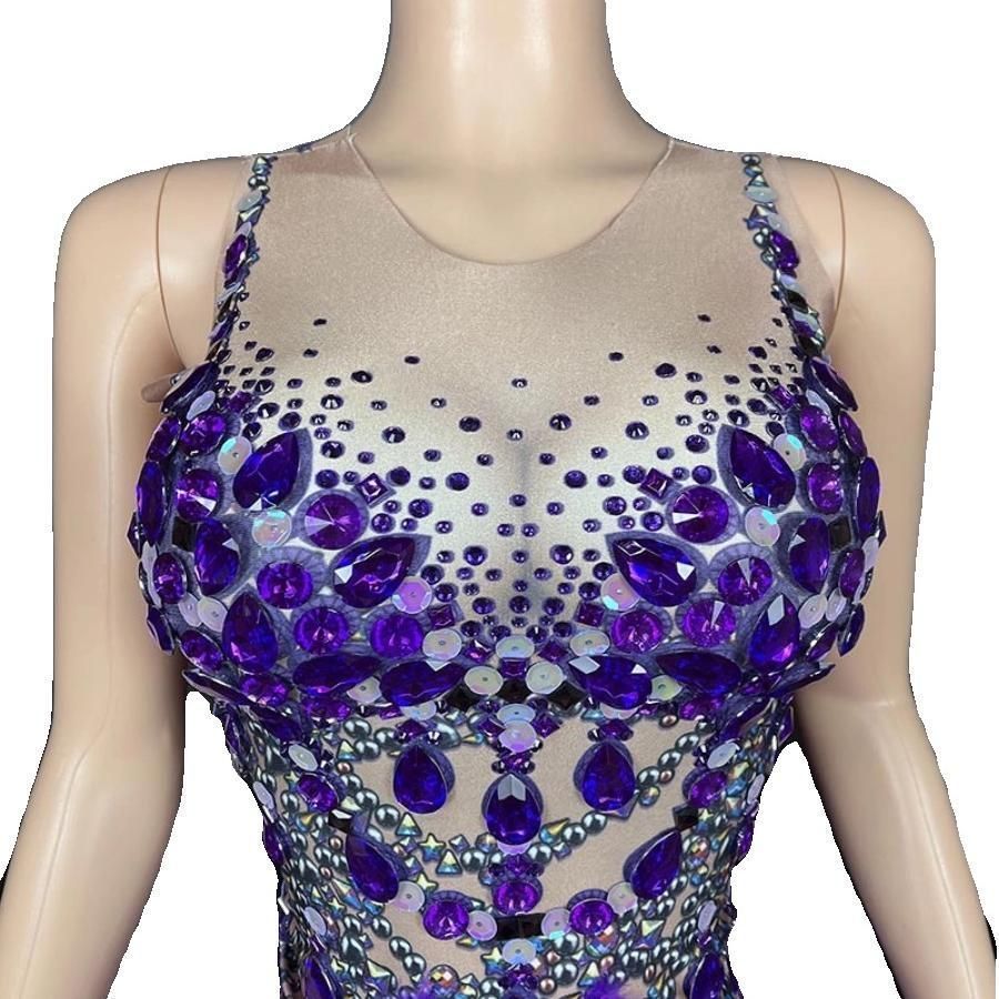 ブラベルトスカートセット パープル