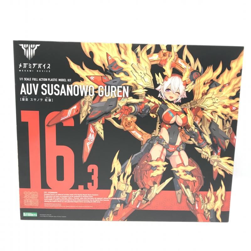 【中古】ｺﾄﾌﾞｷﾔ ﾒｶﾞﾐﾃﾞﾊﾞｲｽ 皇巫 ｽｻﾉｦ 紅蓮 ﾌﾟﾗﾓﾃﾞﾙ 未組立品[13]