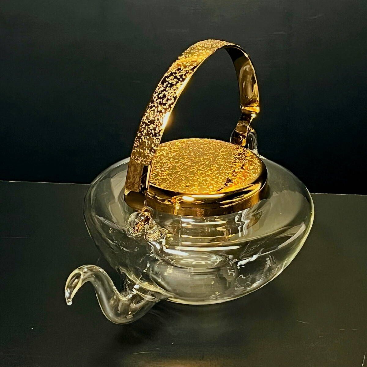 HARIO 冷酒器 丸地炉利 ゴールド 楽天市場】ハリオ HARIO 丸地炉利M 360ml ちろり 地炉利 冷酒器