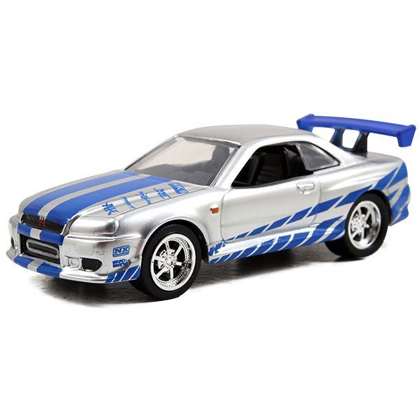 1:55 ワイルドスピードダイキャストカー Brian's Nissan Skyline GT-R