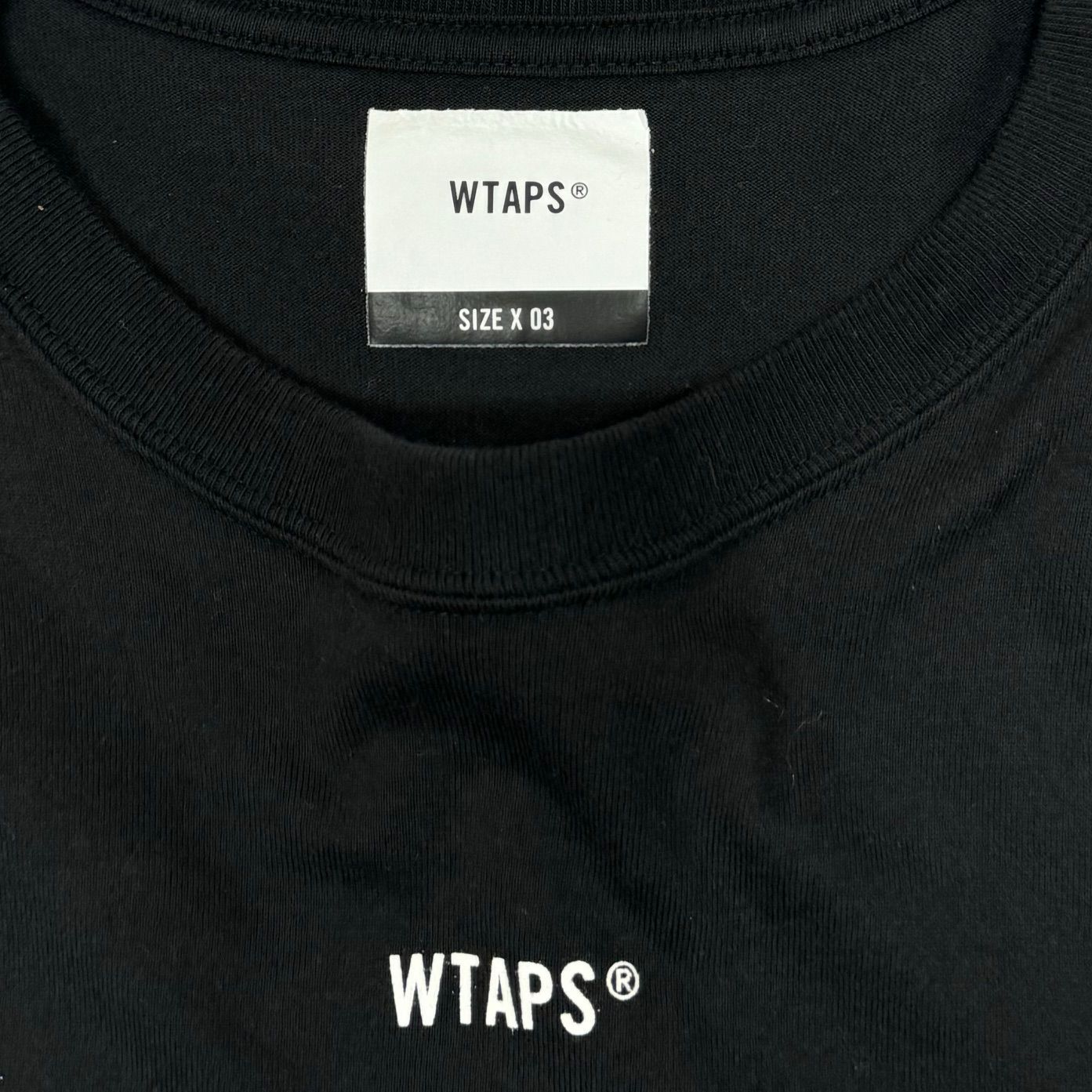 WTAPS ダブルタップスCROSSBONES SCREEN LS TEE