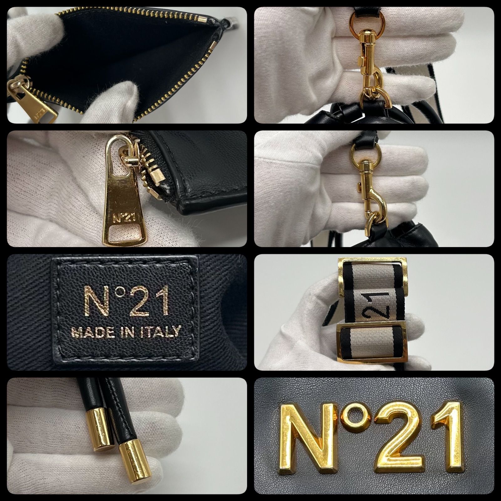 美品 N°21 ヌメロヴェントゥーノ ショルダーバッグ クロスボディ