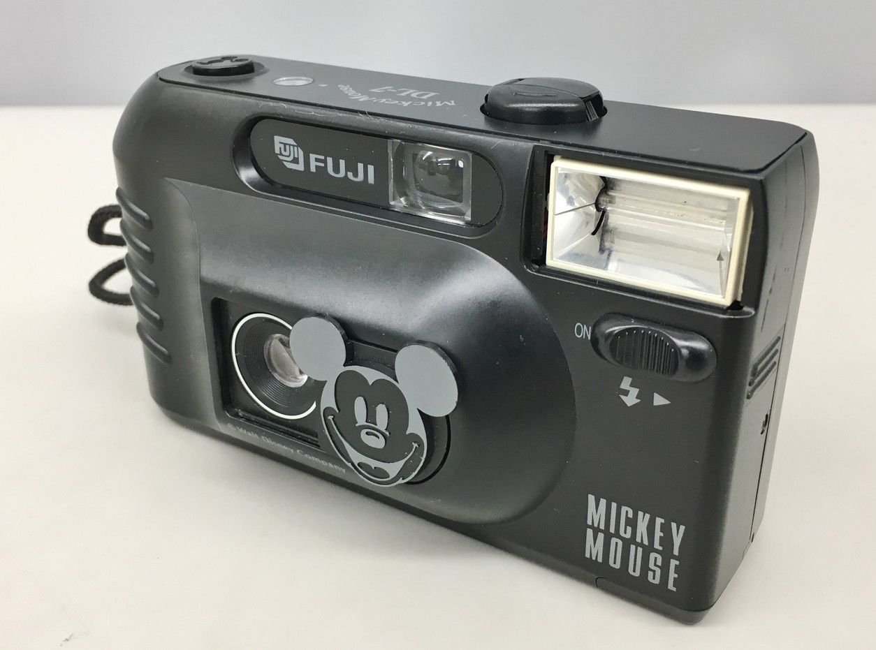 [ディズニー・ミッキーマウス]富士フィルム、カメラ、DL-7、1989年製 フィルムカメラ ミッキーマウス DL-7 富士フイルム FUJIFILM