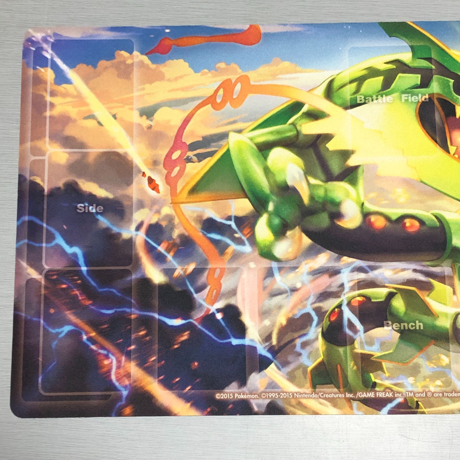城東54-026】ポケモンカード メガレックウザ ラバープレイマット
