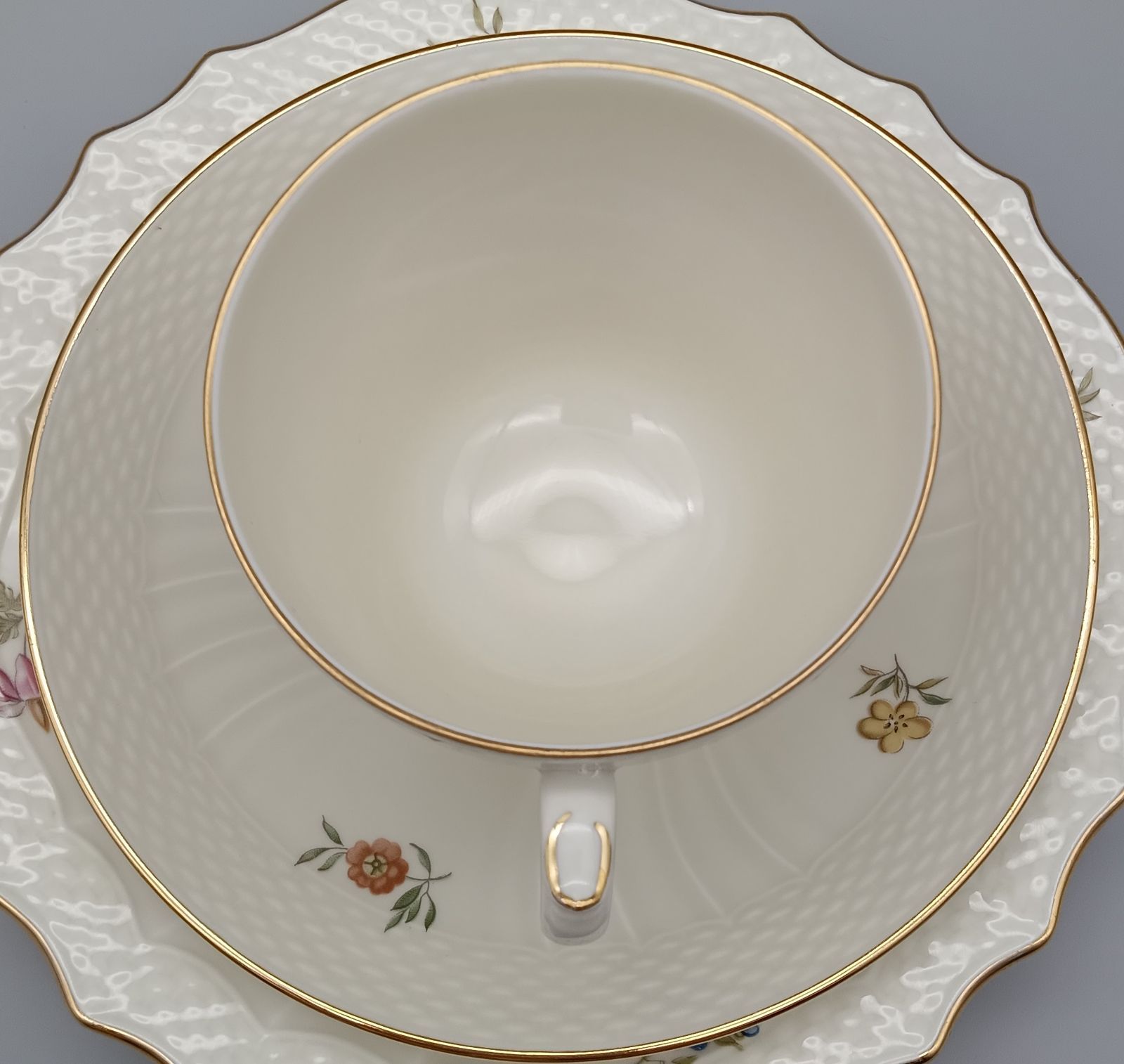 ロイヤルコペンハーゲン コーヒーカップ＆ソーサー トリオセット