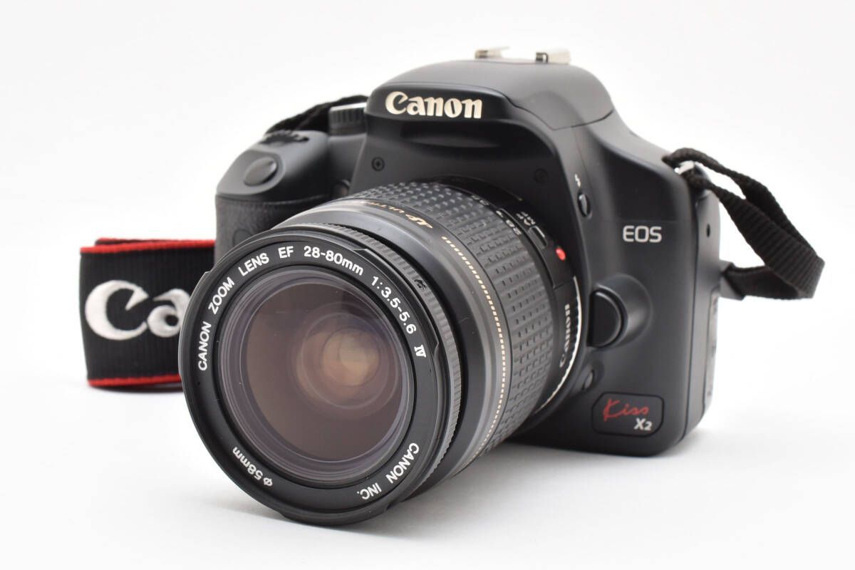 ショット数 キヤノン Canon EOS kiss X 2 ボディ EF 28 80 mm F 3 5 6 IV USM 元 属 W 1090 AW 2423