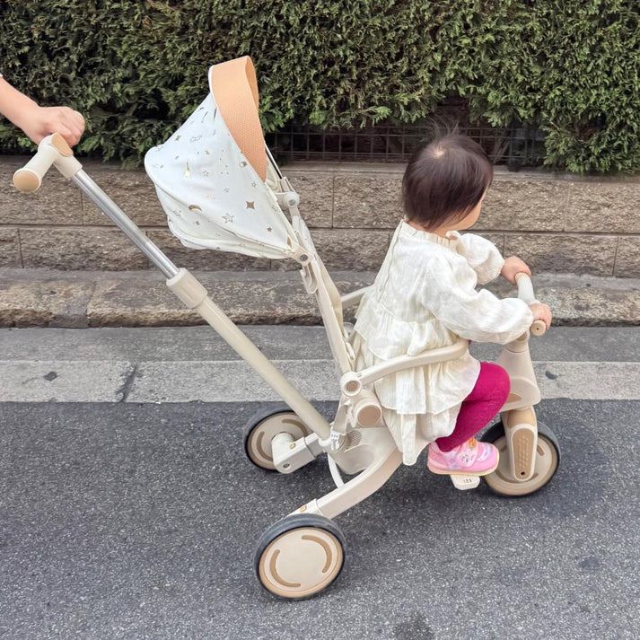 2644新品＊三輪車 手押し棒付き 7in1子供用 キッズバイク