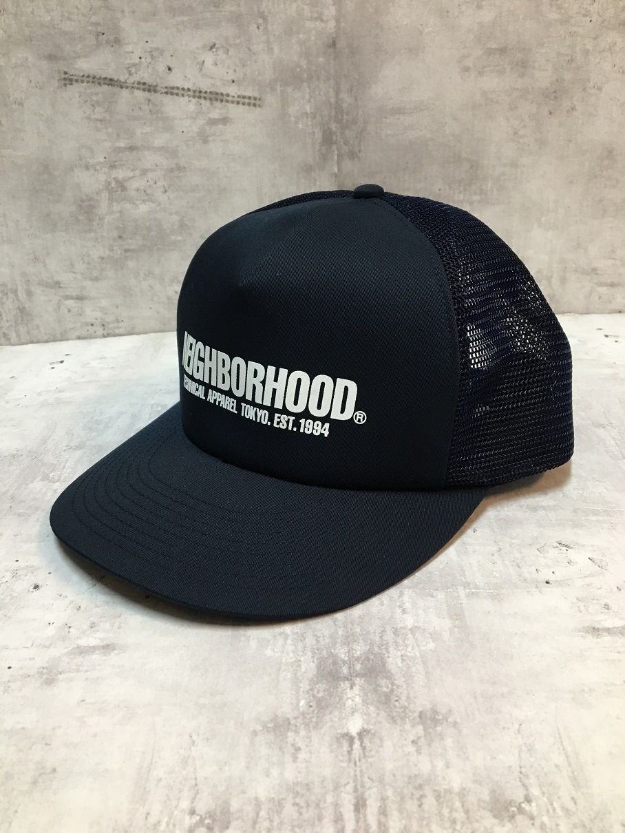 心と体の健康 NEIGHBORHOOD LOGO PRINT MESH CAP ネイバーフッド 23ss