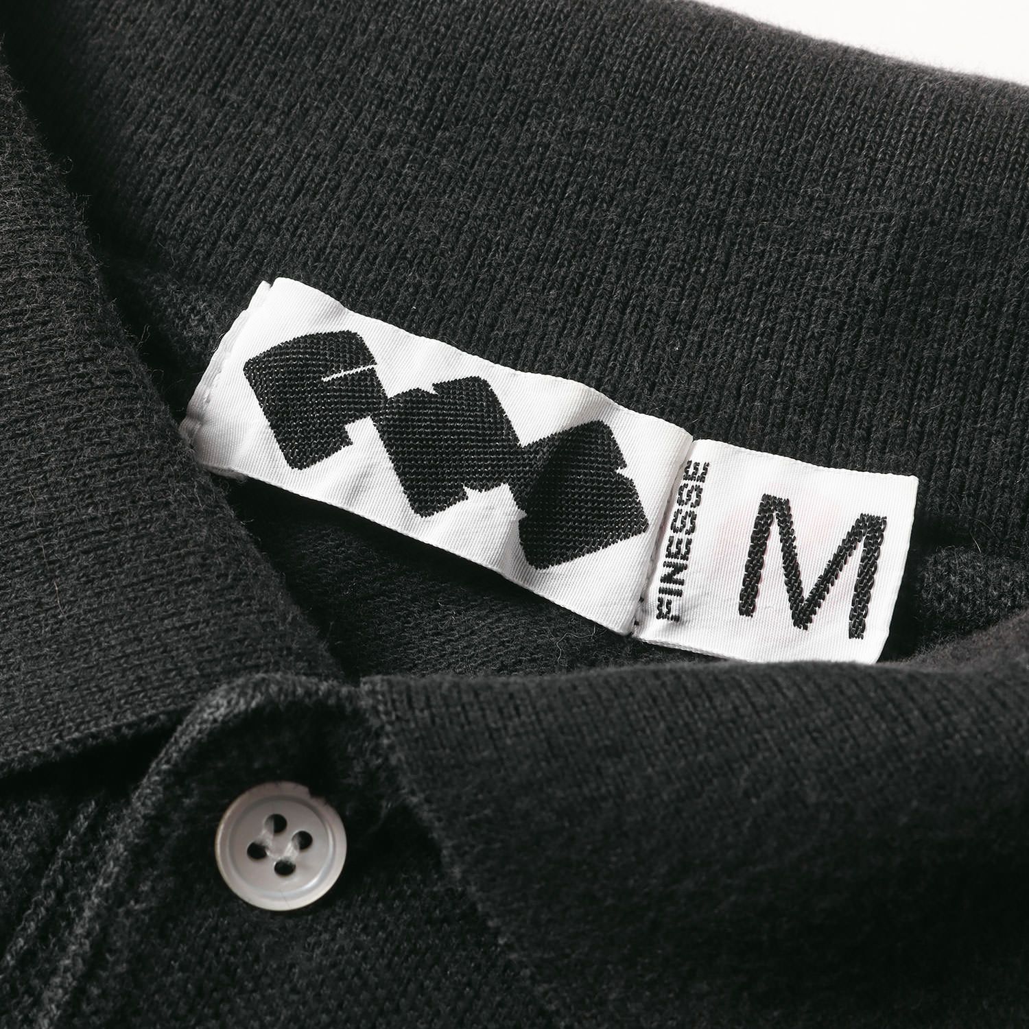 FINESSE フィネス ポロシャツ サイズ:M / 90s GOODENOUGH 鹿の子 