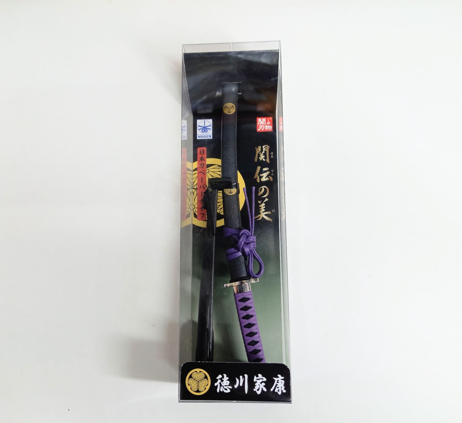 KT-22I日本製　新品　日本刀　NIKKEN　徳川家康　メルカリ　ニッケン刃物　ペーパーナイフ