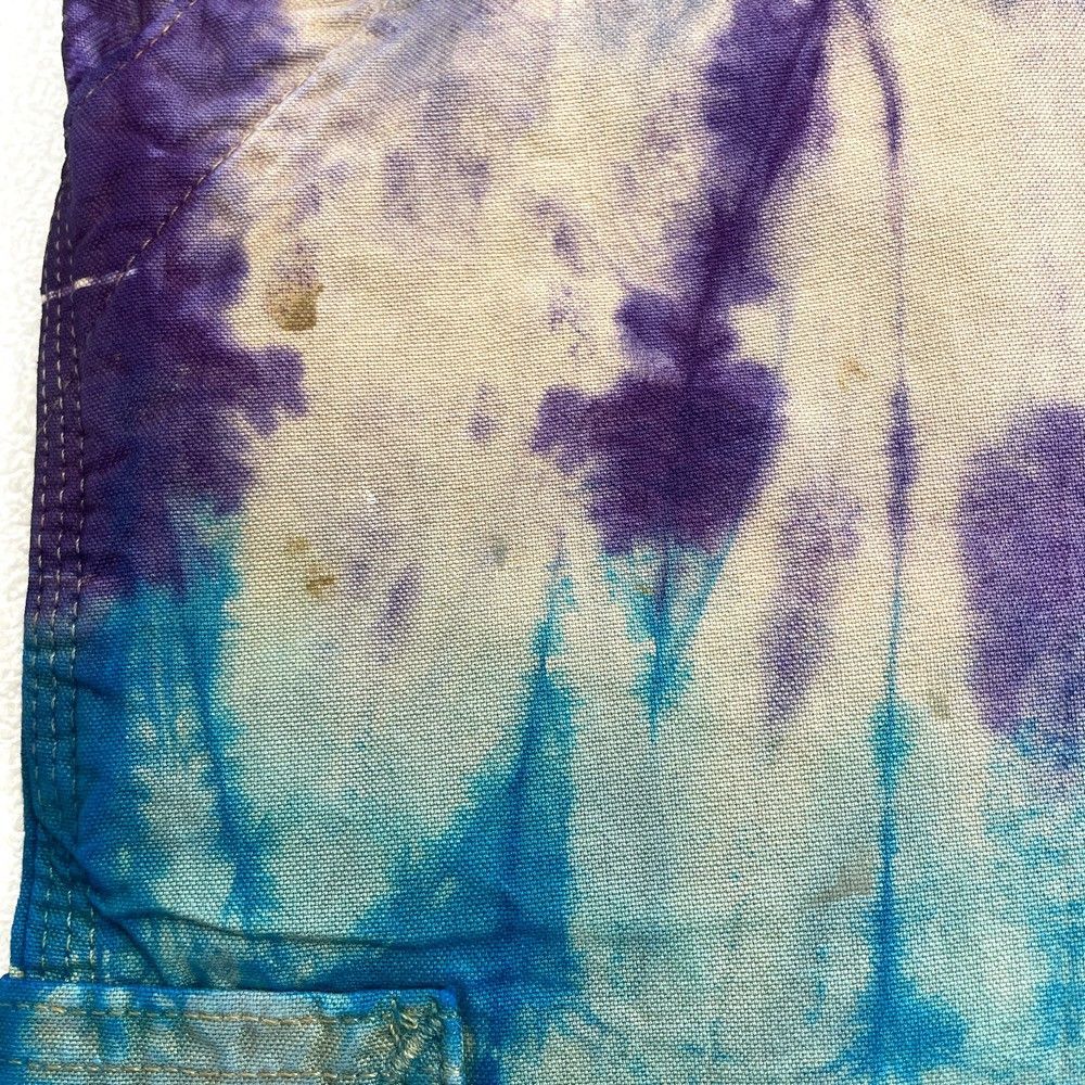 カーハート Carhartt タイダイ ペインターパンツ パープル ブルー カーハート ペインターパンツ タイダイ染め キャンバス地 サイズ