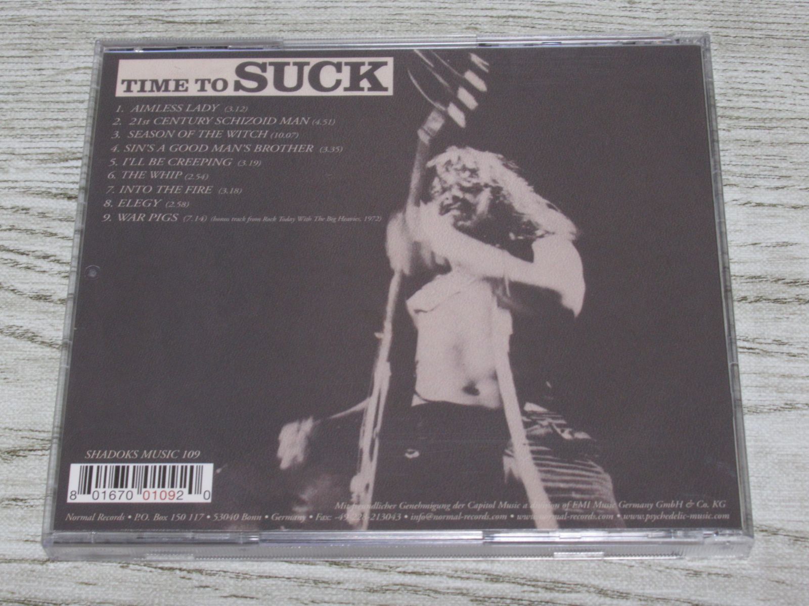 SUCK / Time To Suck 南アフリカ Hard Rock レコード - 洋楽