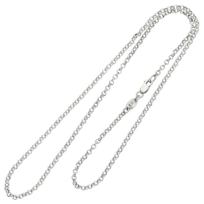クロムハーツ NECKCHAIN R18/ロールチェーン18inch シルバー