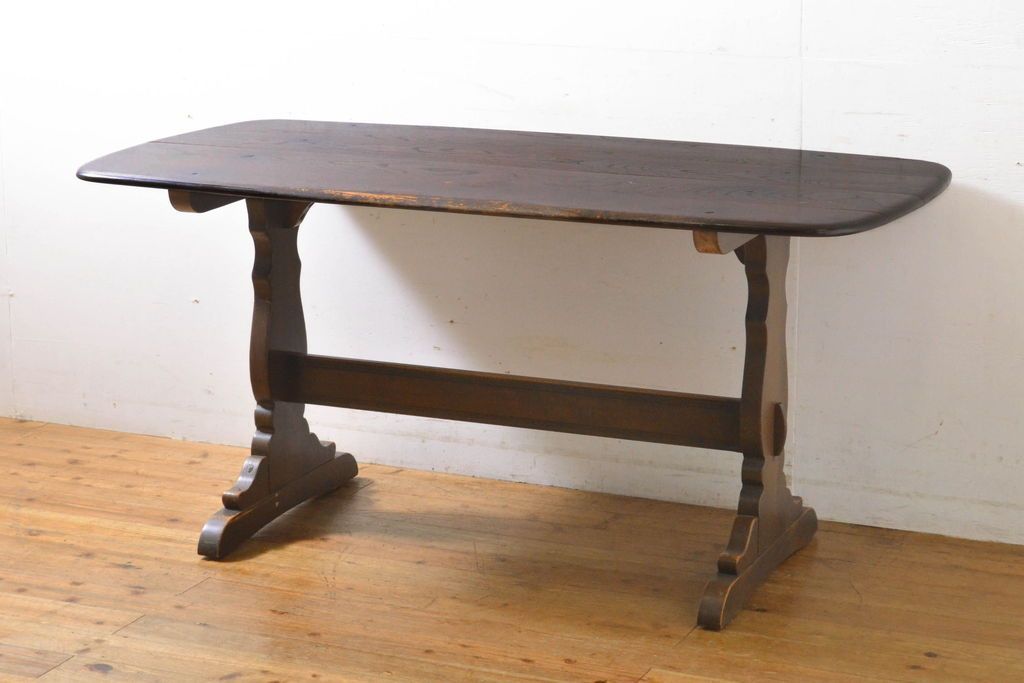 VORDテーブル 北欧モダン 140cm ブラウン（メラミン） VORDテーブル 北欧モダン 140cm ブラウン（メラミン） ダイニング