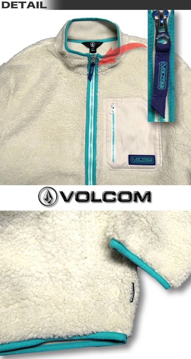 確認画像①』VOLCOMボルコム ファー付き中綿フードコート ? 【淡水 