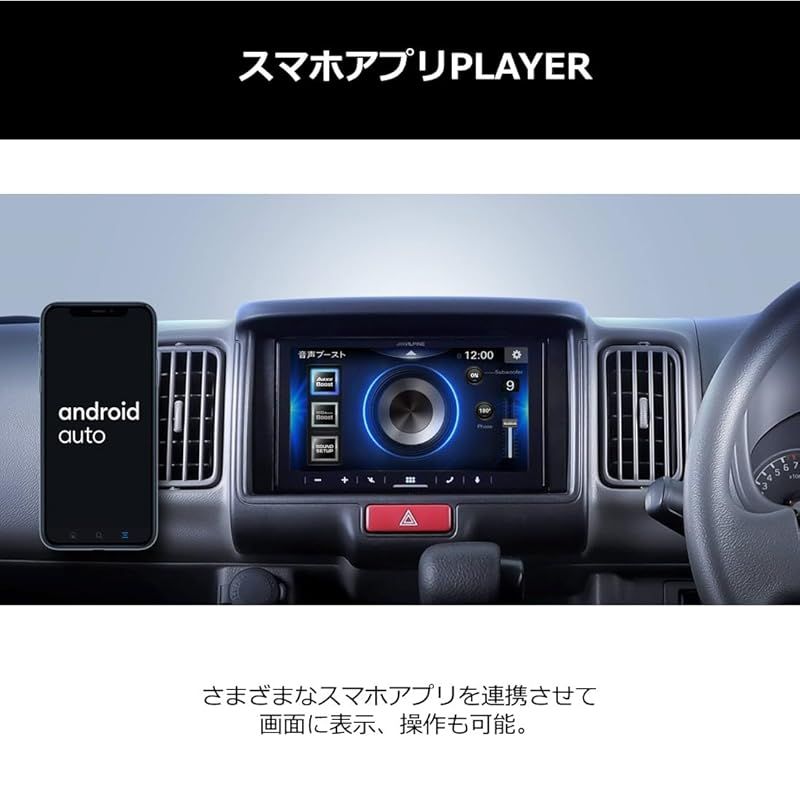 アルパイン ALPINE 6 8型 ディスプレイオーディオ DA 7 WL