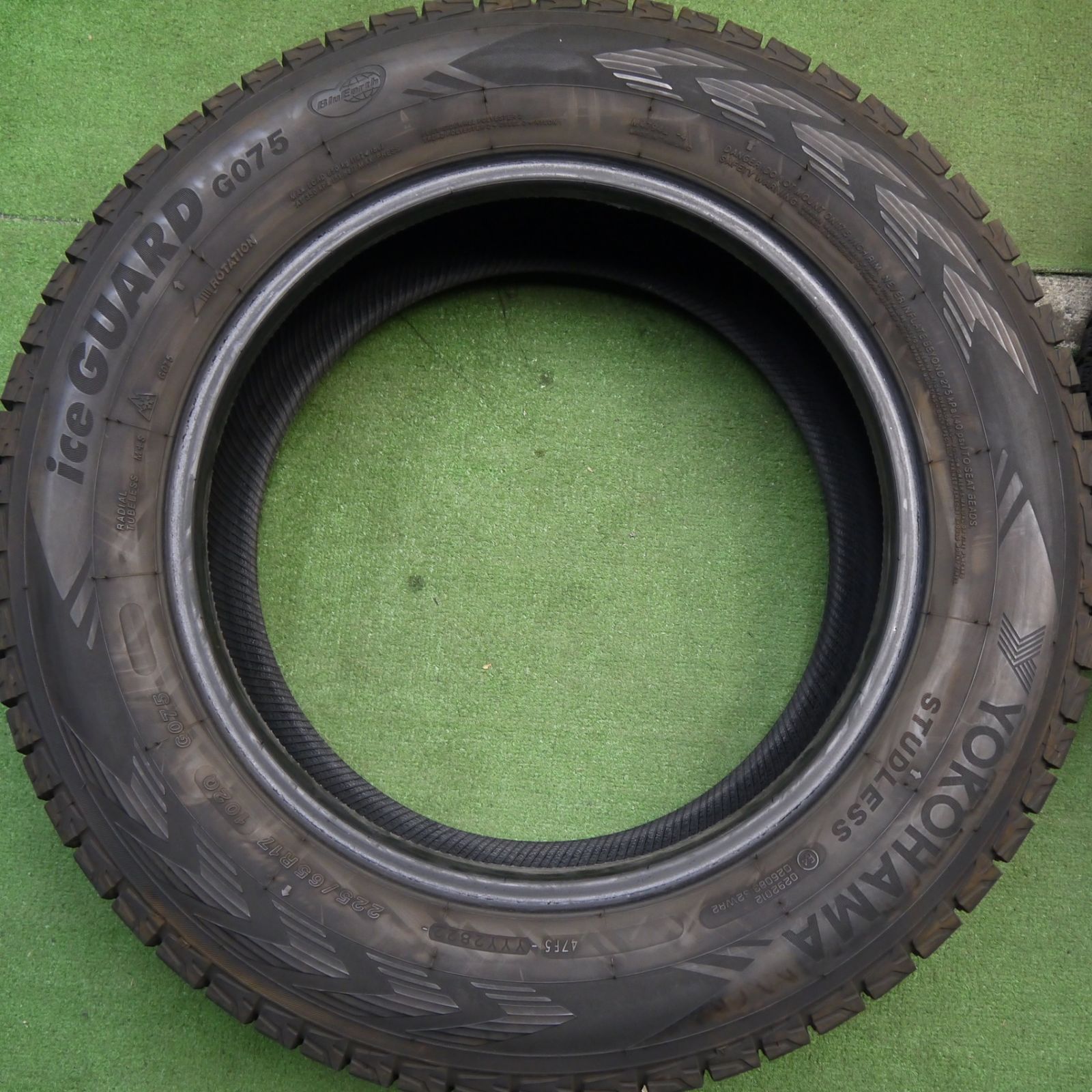 バリ溝！22年！9分☆スタッドレス 225/65R17 ヨコハマ アイスガード 