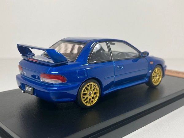 新品 1/43　国産名車プレミアムコレクション　スバル　インプレッサ　22B-STI　1998 240001026702