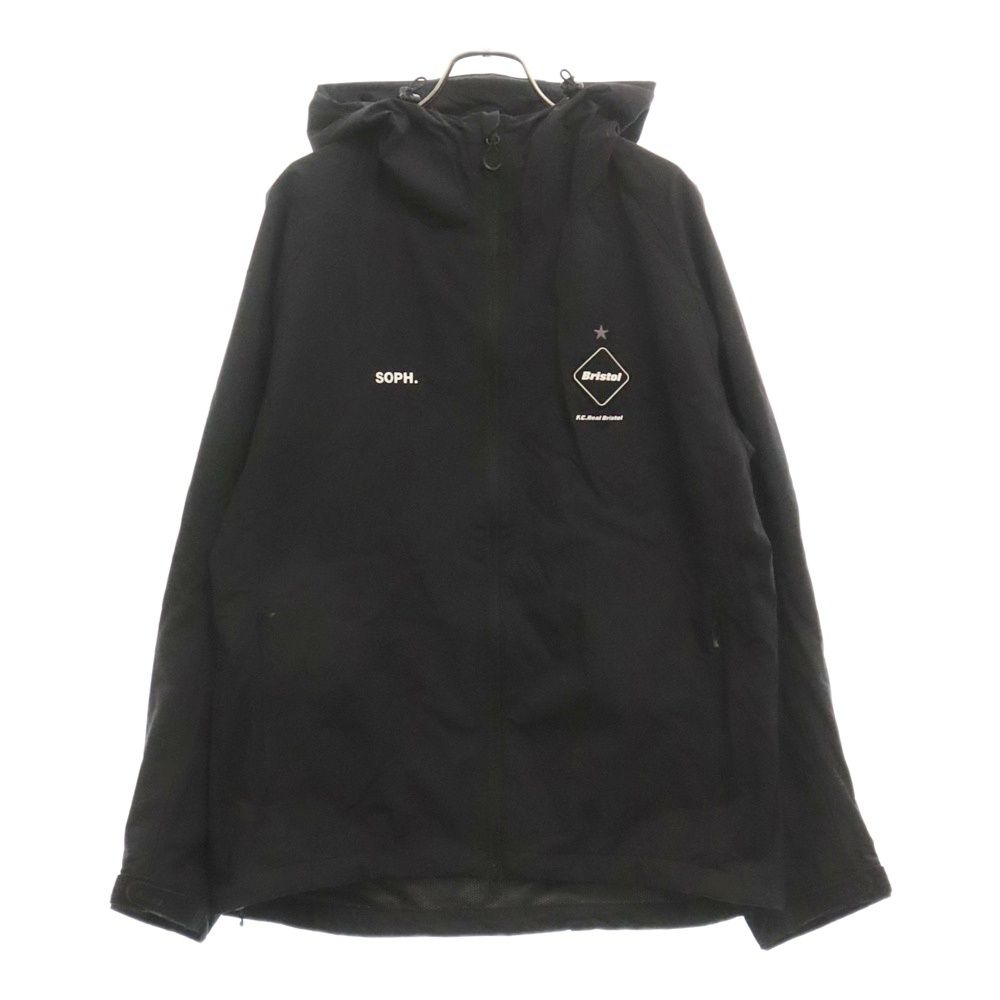 F.C.R.B./F.C.Real Bristol/FCRB (エフシーアールビー/エフシーレアルブリストル) BIG LOGO WARM UP JACKET ビッグロゴウォームアップジャケット ブラック FCRB-210000