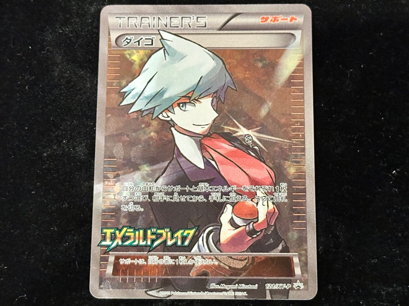 ダイゴ　SR XY Daigo SR 121 XY-P Promo PSA10 Emerald Break Pokemon Card