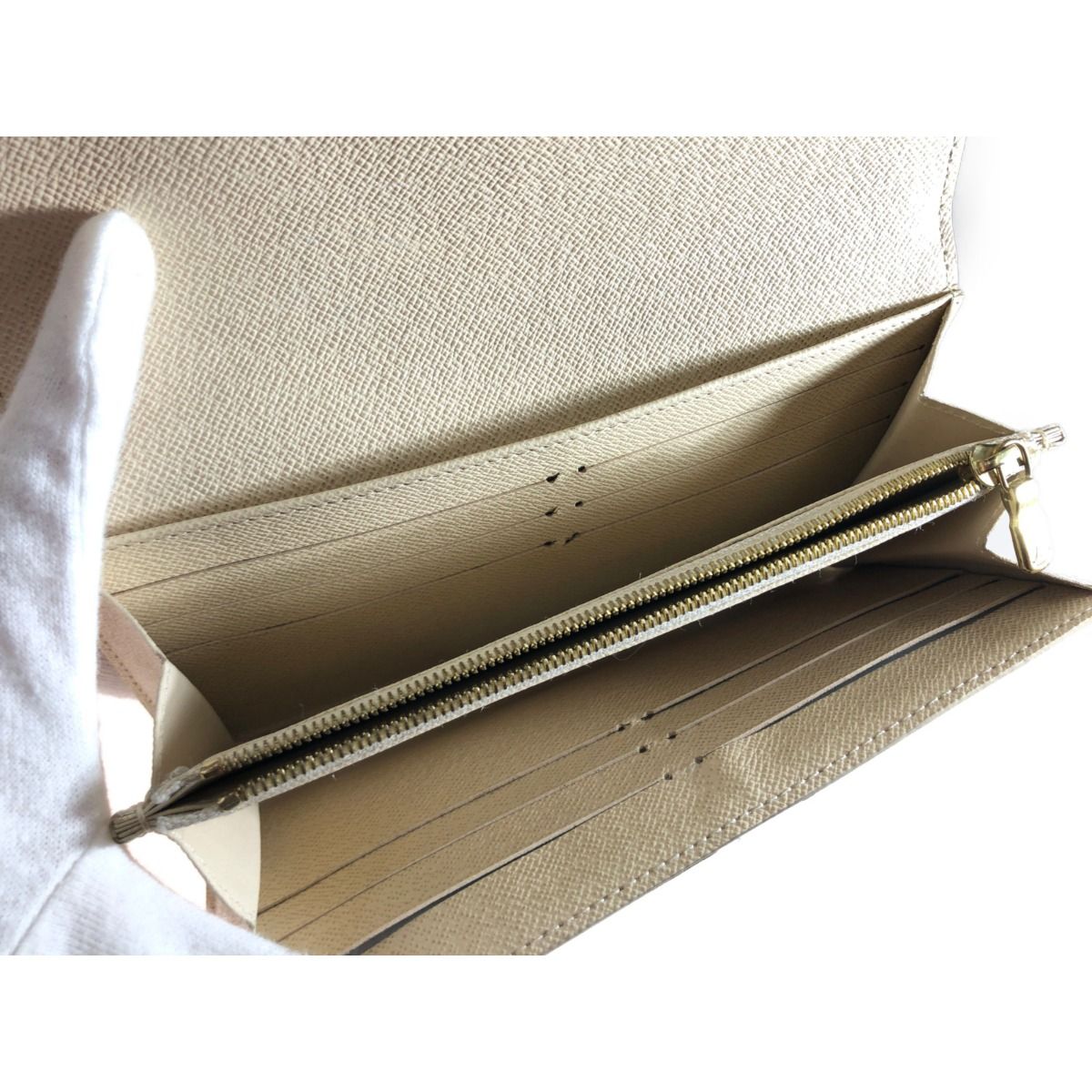 〇〇LOUIS VUITTON ルイヴィトン ダミエ アズール ポルトフォイユ サラ  