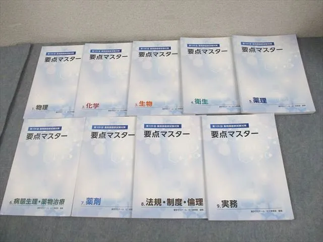 2025年最新】要点マスター 薬ゼミの人気アイテム - メルカリ