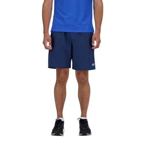 [ニューバランス] メンズ ショートパンツ 短パン Sport Essentials ショーツ 9インチ（インナー無し） (MS41247) ハーフパンツ NNY(NBネイビー)