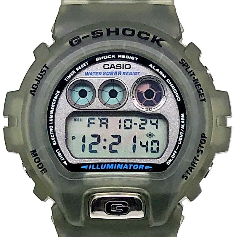 G-SHOCK ジーショック DW-6900WF-8T FIFA WORLD CUP FRANCE 98 公式コラボモデル スケルトン グレー 1998年5月発売