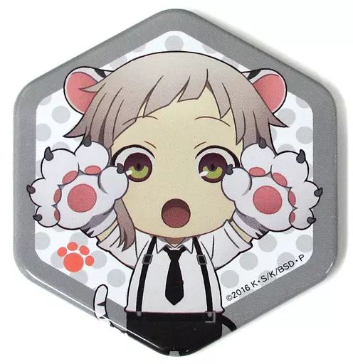 中古】バッジ・ピンズ(キャラクター) 1.中島敦 「文豪ストレイドッグス