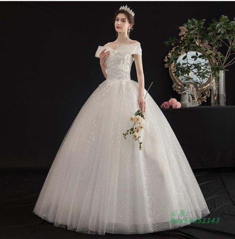 オフショルダー 白