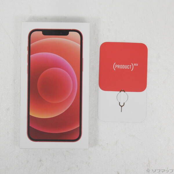 中古品〕 iPhone12 128GB プロダクトレッド MGHW3J／A SIMフリー