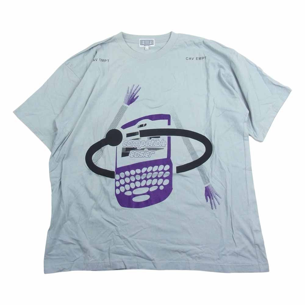 C.E グラフィックシャツCAV EMPT C.E グラフィックTシャツ Lサイズ 青