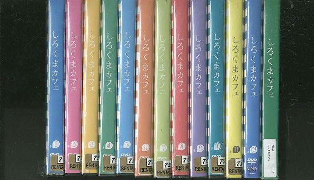 DVD しろくまカフェ 全13巻 ※ケース無し発送 レンタル落ち