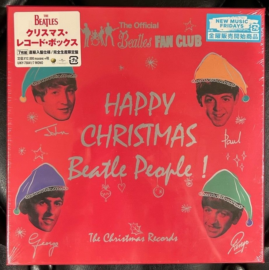 ザ・ビートルズ THE BEATLES クリスマス・レコードボックス 限定盤