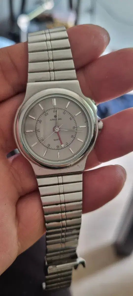 JUNGHANS ユンハンス クォーツ ビンテージ腕時計 アラーム機能