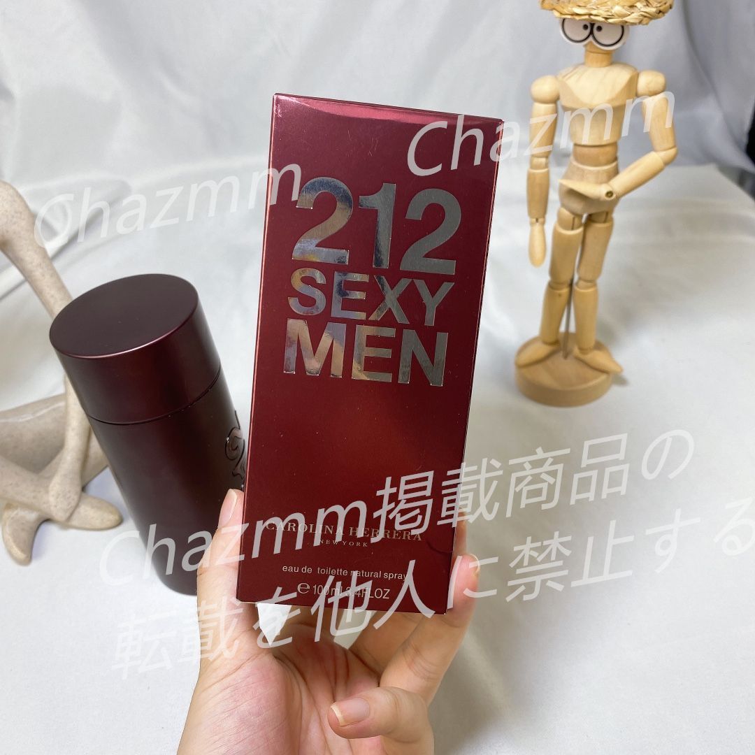 新品未開封・在庫処分】Carolina Herrera 212 SEXY MEN 香水 100ml ta940